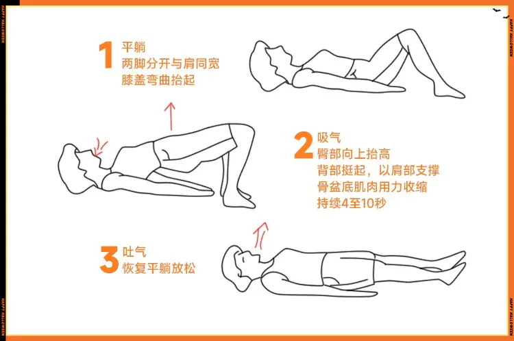 锻炼可以改善阴吹