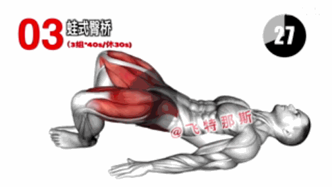 蛙式臀桥