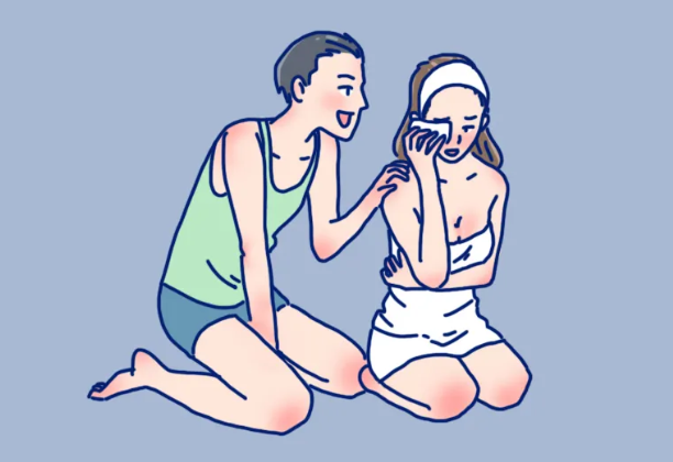 女友下面很干，可以用口水做润滑吗