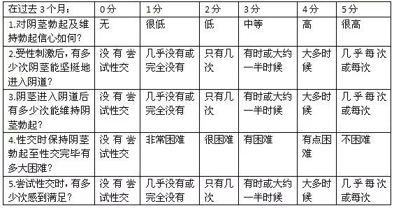 丁丁功能评分及分度