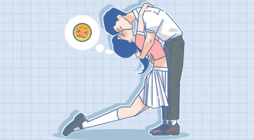 为什么女生接吻时会腿软