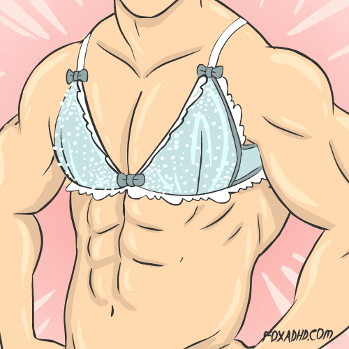 男朋友穿上情趣内衣是种什么样的体验！