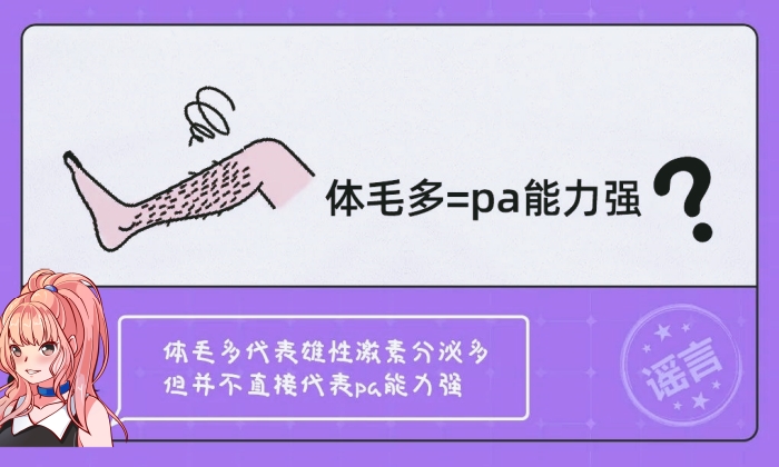 毛发茂盛代表X能力强