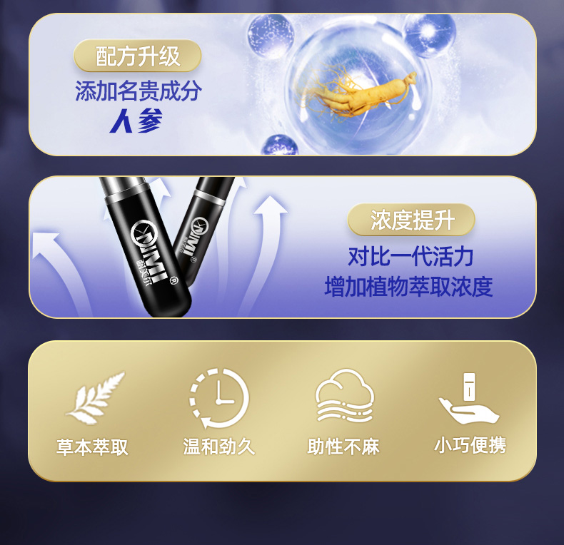 耐美尔延时喷剂加强便携装2ml