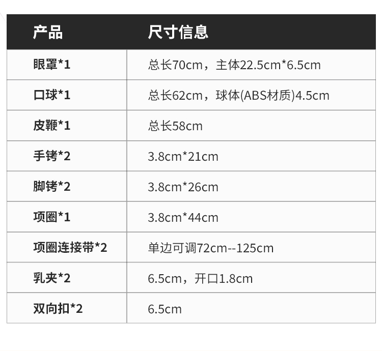 卡扣SM捆绑套装9件装