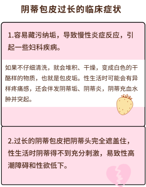 女生也有包皮?性生活没感觉可能是因为它过长