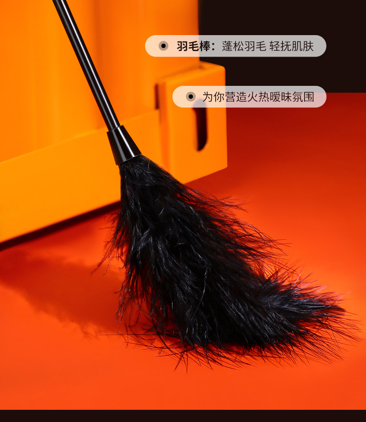 甄选雅黑套装SM皮革束缚调情另类玩具（两款随机发）
